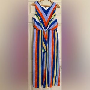 luxology pant jumpsuit.  Size L. Vibrant colors.